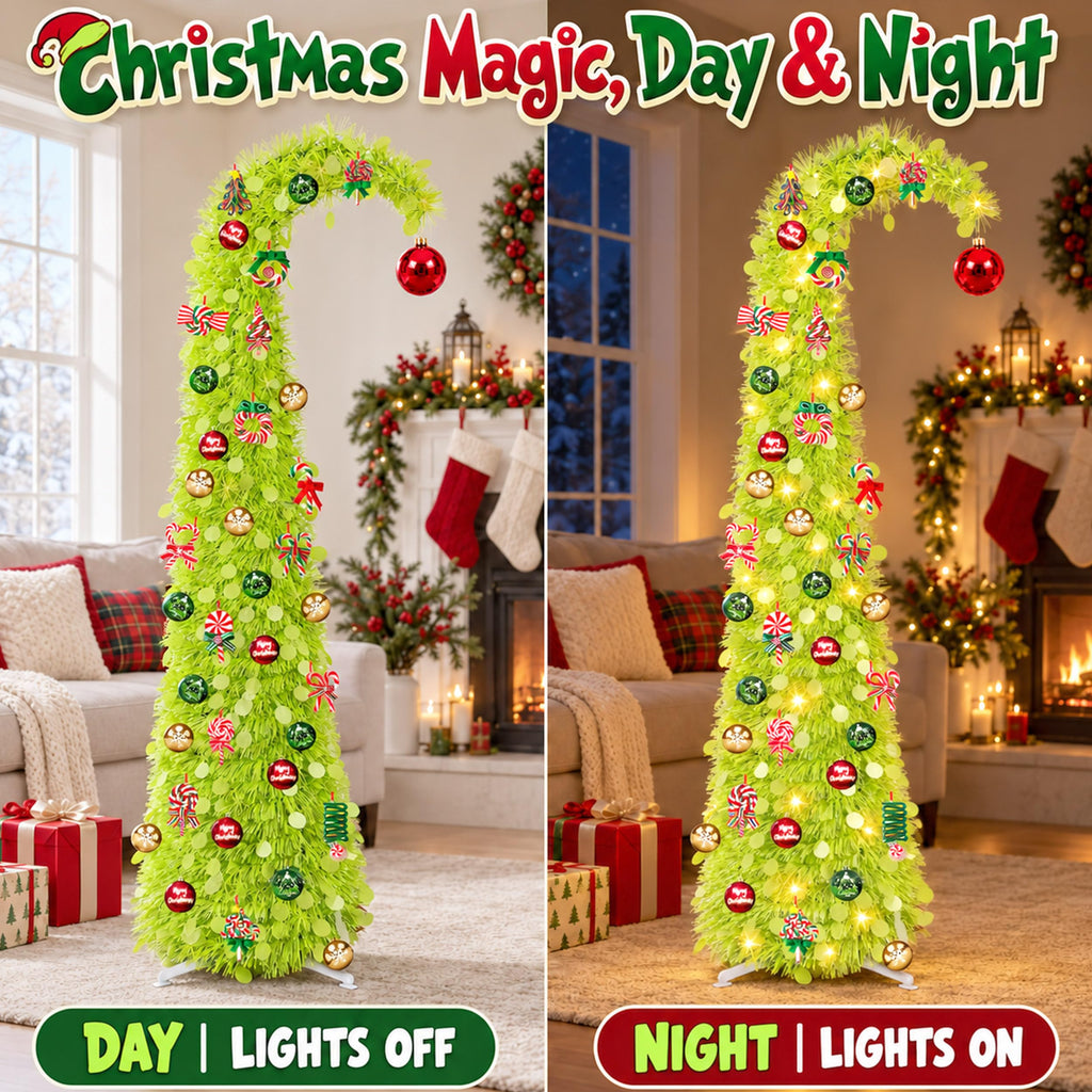 6FT Pop Up with Lights, Collapsible
