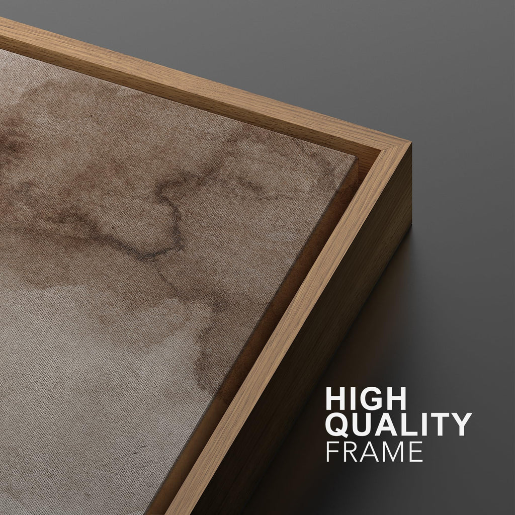 Framed Canvas Print Wall Art Set Pastel Grunge Paint Stroke Abstract Shapes Modern Art Decorative Calm/Relax