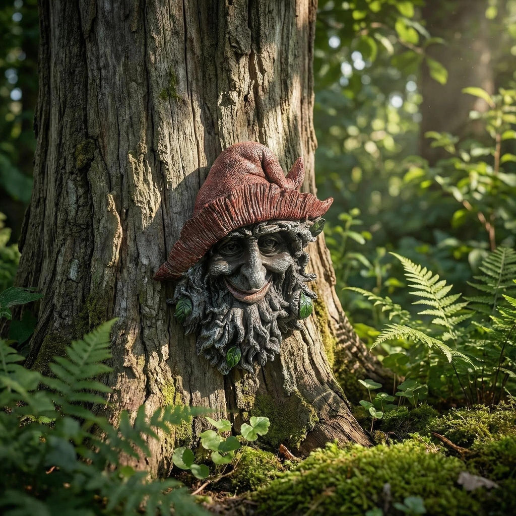 Tree Face Sculpture — Statues & Sculptures | Casa Home Living