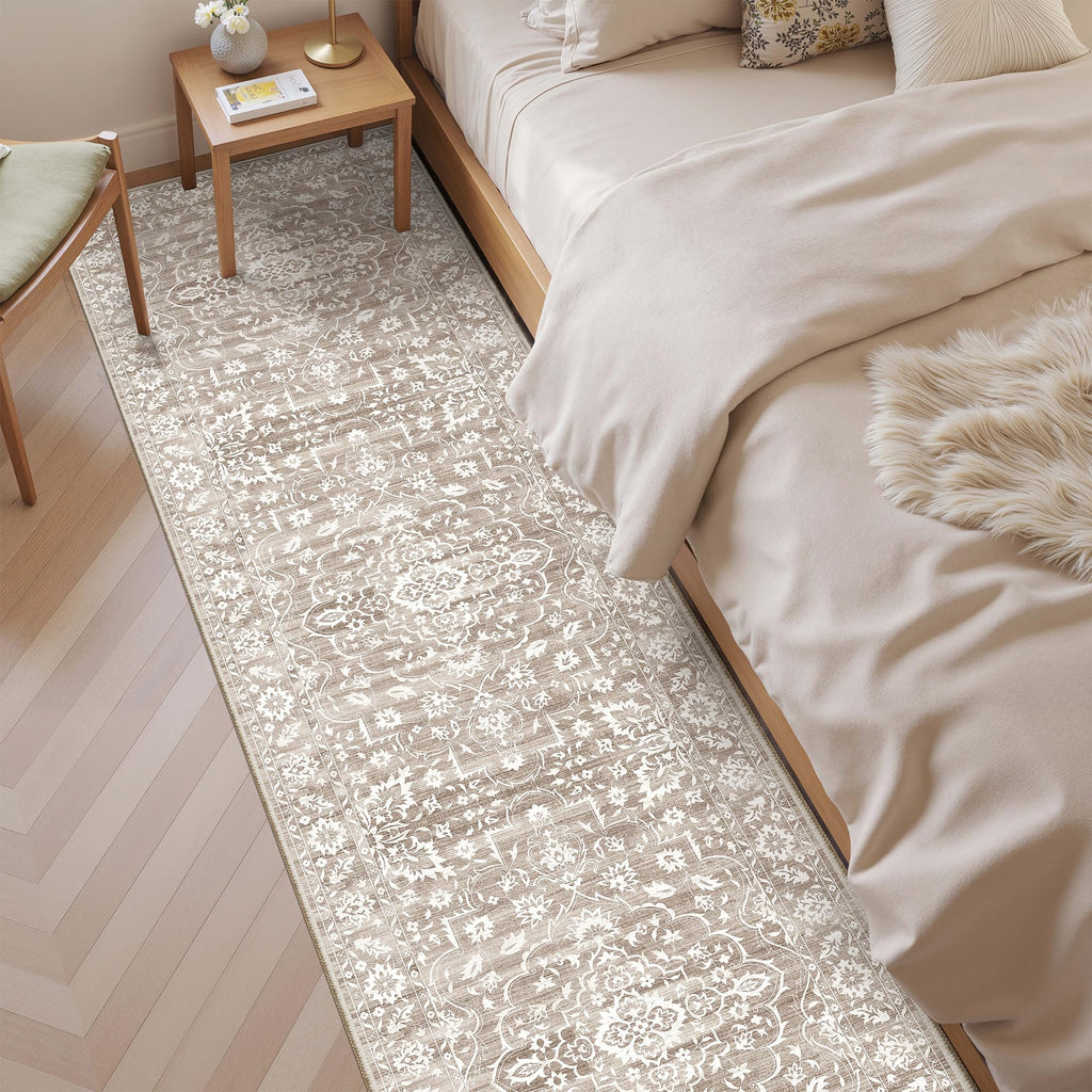 2.5'x8' Runner Rugs, Washable Kitchen Runner Rug