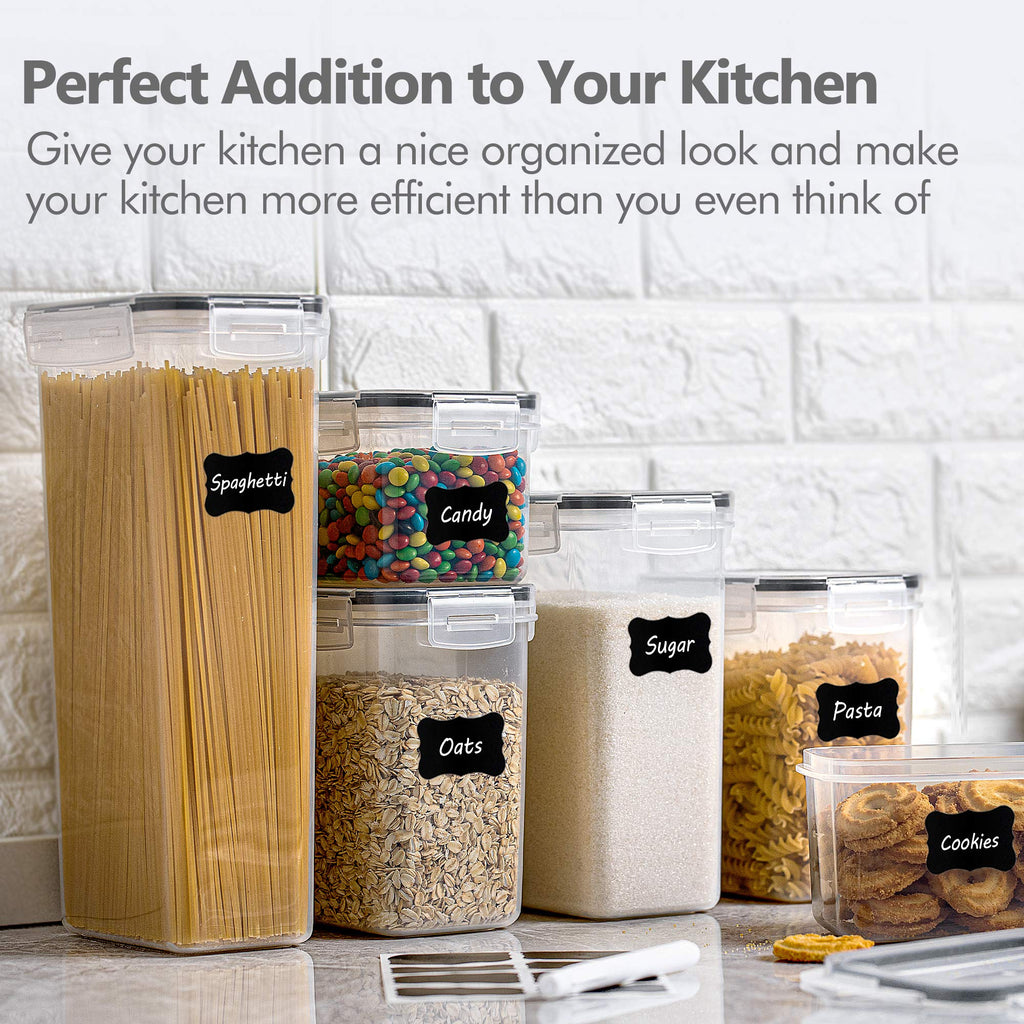 Airtight Food Storage Containers with Lids, 8 PCS
