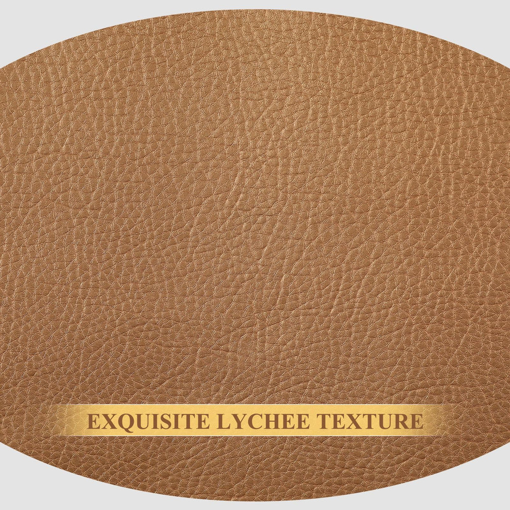 Faux Leather 0.7mm Upholstery Fabric by the Yard 8 Yard Gold