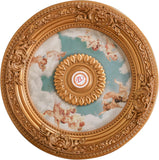 24in Cherub Sky Ceiling Medallion