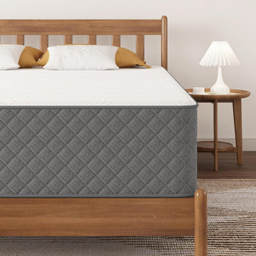 Full Mattress, 12 Inch Cooling-Gel Memory Foam and Pocket Spring Hybrid Mattress, Full Size Mattress in a Box