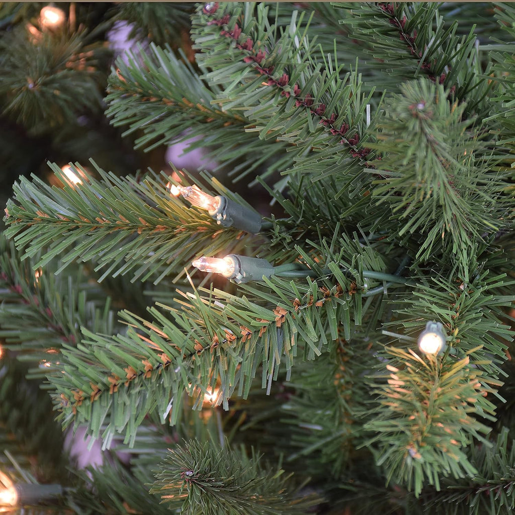 International Pre-Lit 10' Berkshire Fir Artificial Christmas Tree with 1000 Warm White LED Lights, Green