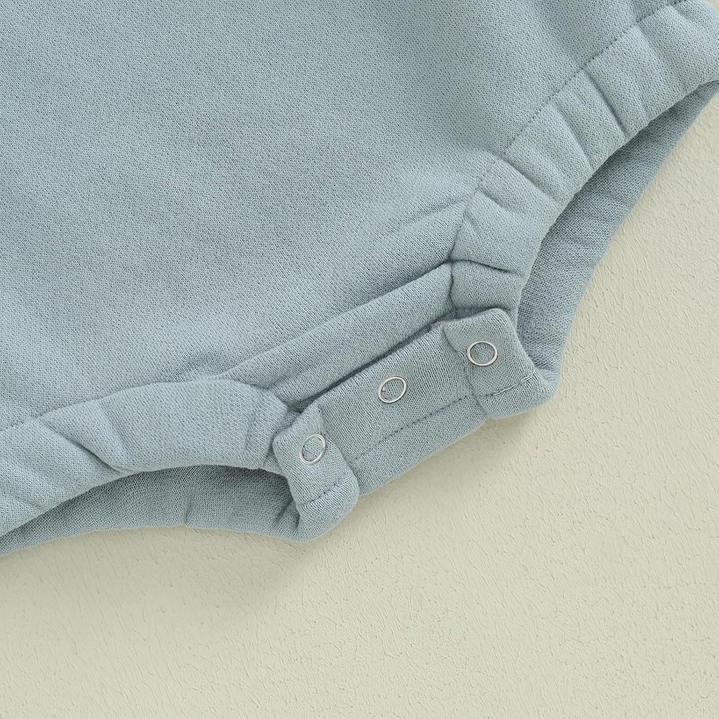 Newborn Infant Baby Boy Oversized Romper Sweater Bodysuits Coming Home Outfit Neutral Clothes