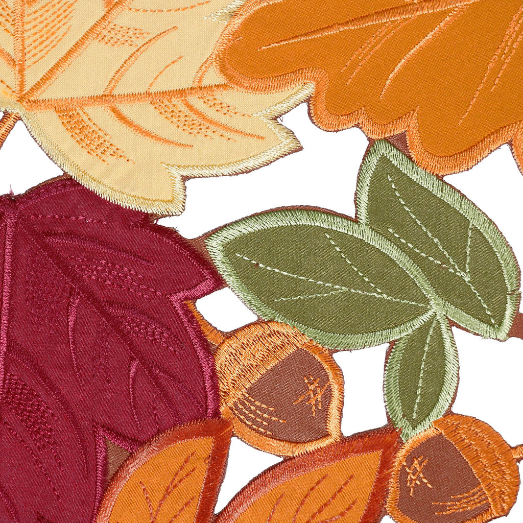 Fall Table Runner, Thanksgiving Table Runner 120 Inches Extra Long, Harvest Leaves Home Decor for Autumn Season