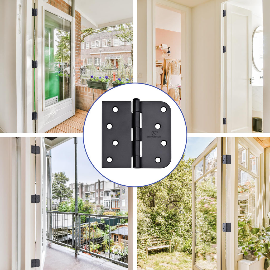 Door Hinge 4 Inch Interior Door Hinges Oil Rubbed Bronze Black 4 Inch Interior Hinges Flat Iron Hinge 4"x 4" Door