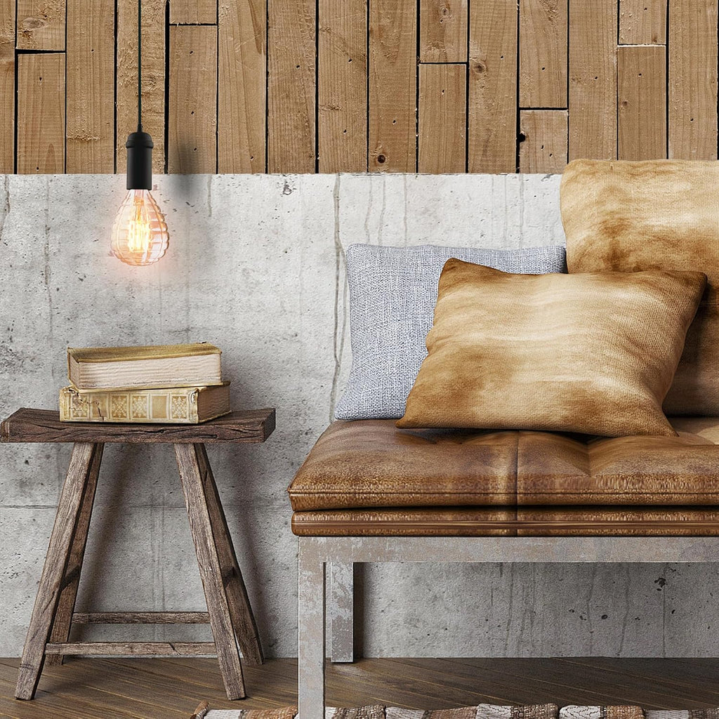 40W Designer Vintage Edison Bulb, Amber Glass, E26 Medium Base, 2700K Soft White, Dimmable Decorative Light Bulb