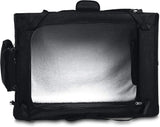 Foldable Portable Soft Pet Dog Crate Carrier Kennel, 36 x 24 x 24 inches, Black
