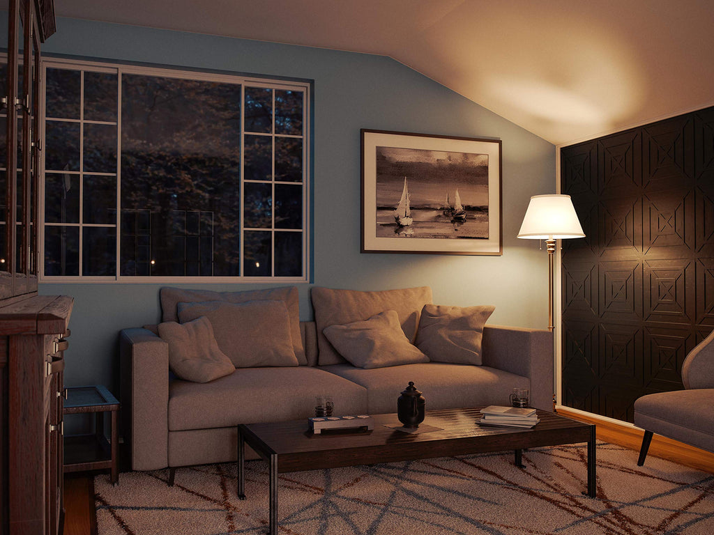 Spyglass Floor Lamps, Medium, Antique Brass Finish