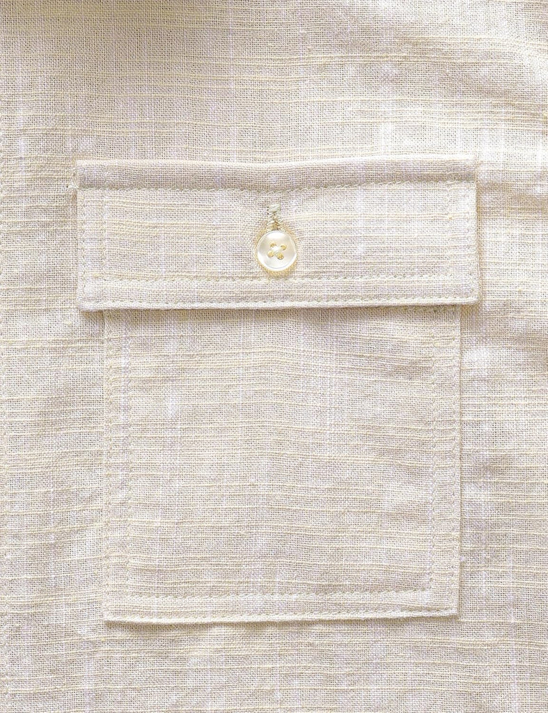 Boys Chambray Button Down Shirt Short Sleeve Casual Cotton Shirts