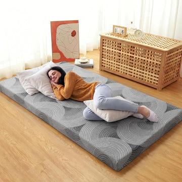 Japanese Floor Mattress, 3.5" Thicken Futon Mattress Tatami Mat