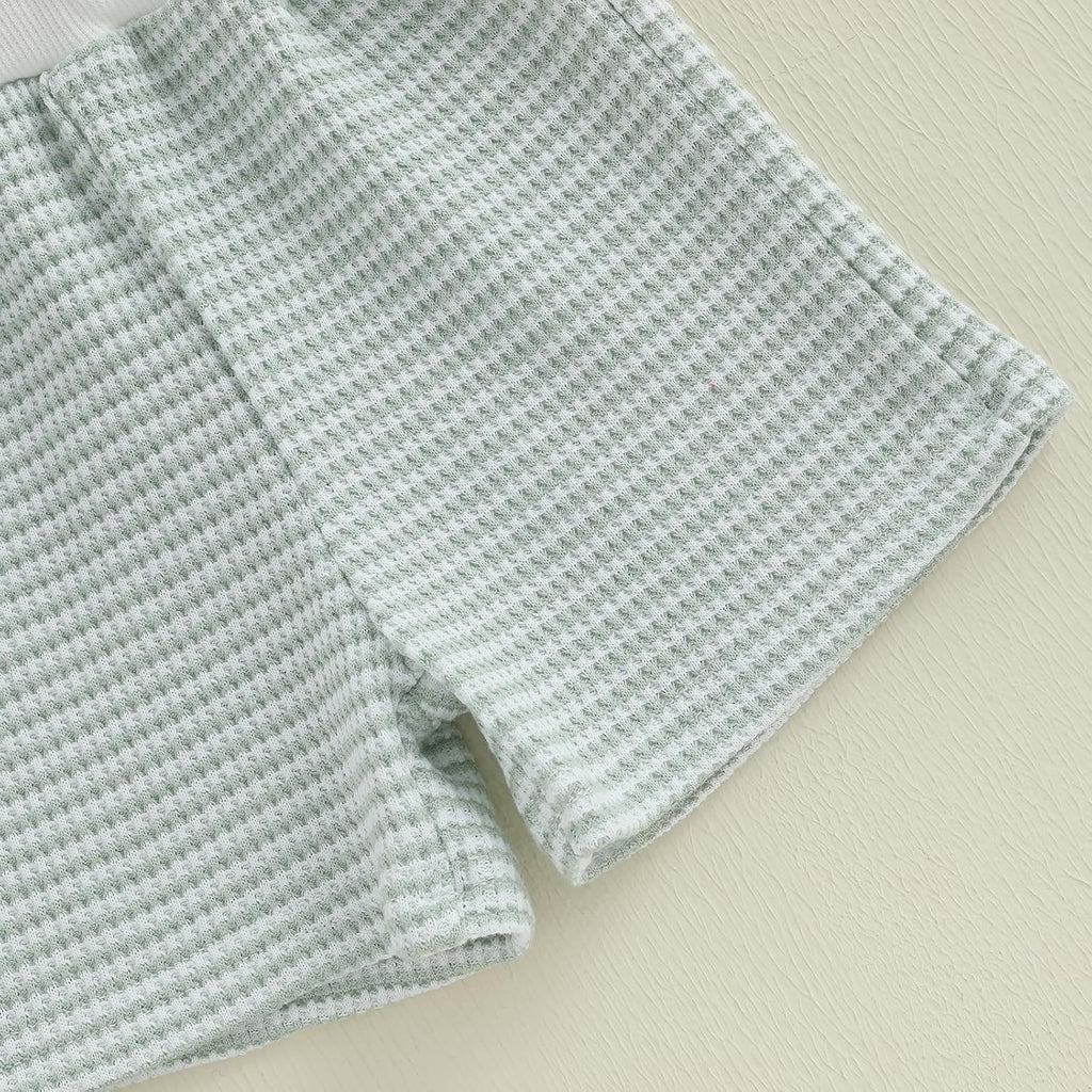 Baby Boy Summer Outfit Striped T-shirt Toddler Boy Summer Clothes 6 12 2 3 4 Kids Boy Short Set