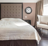 45MinST 12 Inches Retro Wall Clock, Silent Non Ticking Battery Operated Movement, Decor for Home/Wall Decor