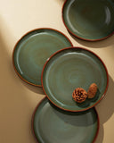 Stoneware Dinnerware Sets, Ceramic Plates and Bowls Set, Microwave & Dishwasher Safe Kitchen Dishes