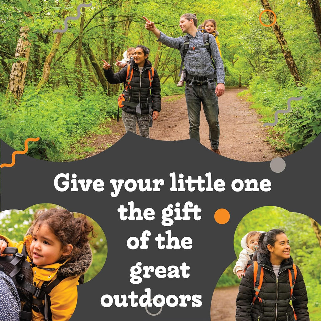 Hiking Baby Carrier Backpack - Toddler & Child Carrier