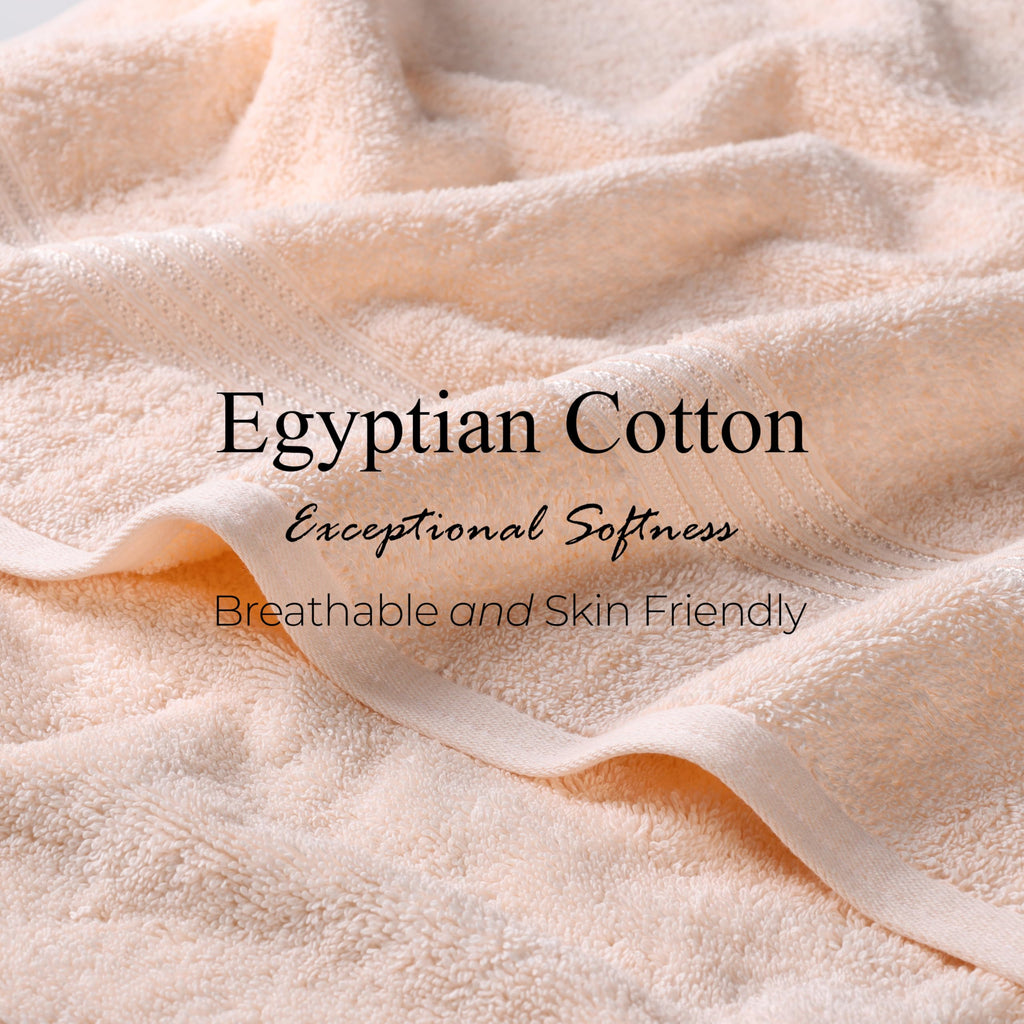 Heritage Egyptian Cotton Bath Sheet Set, Heavyweight Towels, Guest Bath, Luxury Home Decor, Plush Absorbent