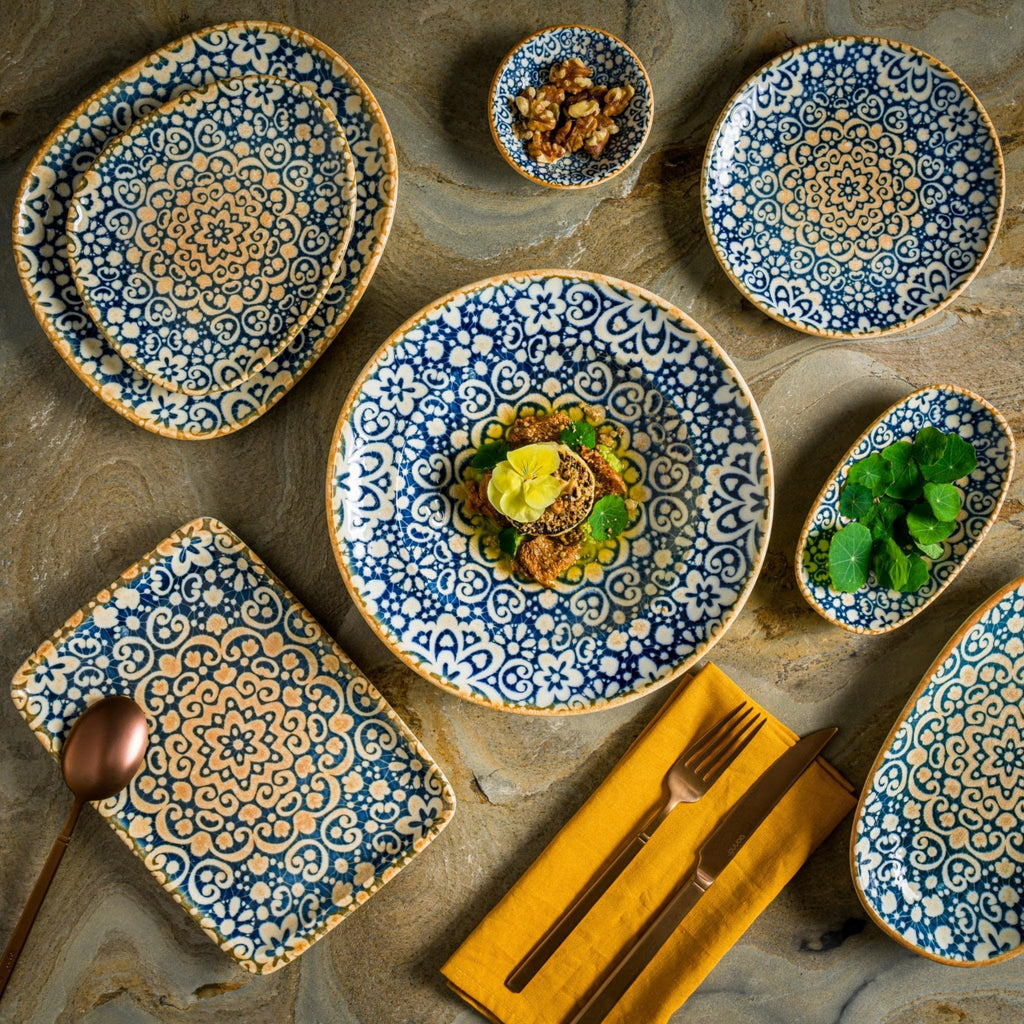 Dinnerware Set (Large) - Alhambra - 24 pieces - 6 Persons - Porcelain