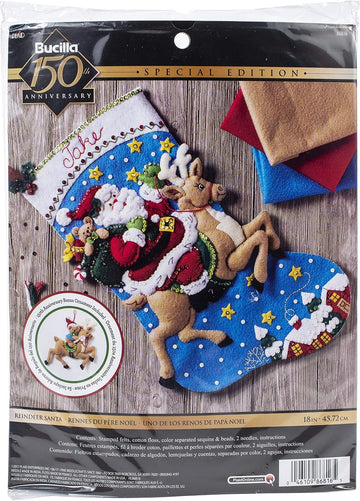 86816 Reindeer Santa Stocking Kit