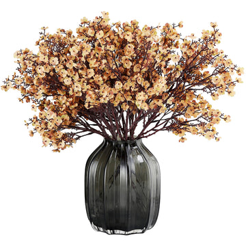 Babys Breath Silk Artificial Flowers Bulk 20pcs for Fall Decor Fake Flower Bouquet Bulk Kitchen Indoor Bouquet Floral