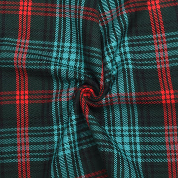 Scottish 13oz Tartan Fabric by The Yard Authentic Tartan Fabric for Kilts, Table Runners, Christmas Decor - Tartan