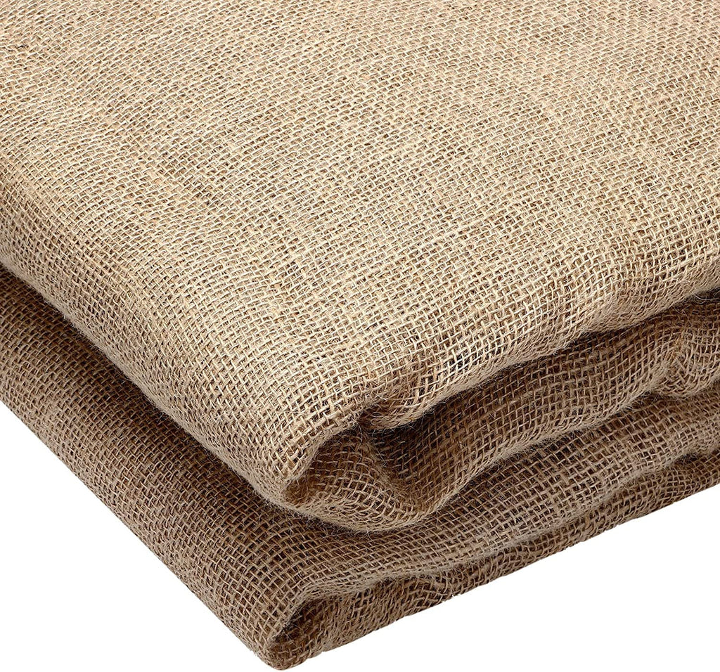 Premium Natural Fabric-1 Yard | Eco-Friendly Jute Material for DIY Crafts, Home Decor, and Rustic Projects | Durable