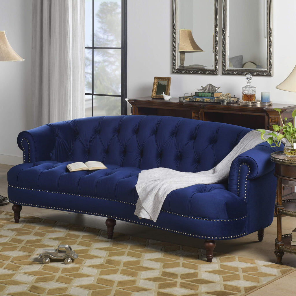 La Rosa Victorian Chesterfield Tufted Sofa