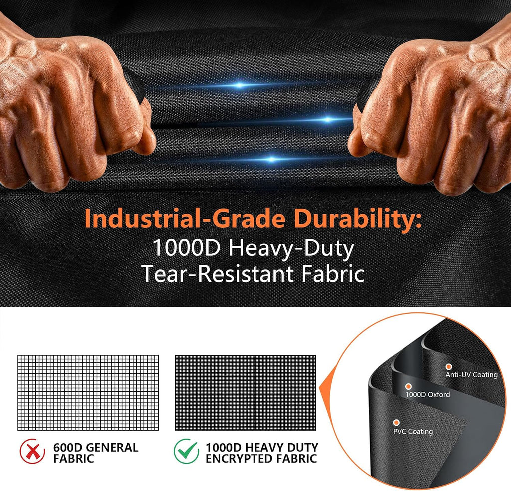 1000D Heavy Duty Grill Cover for Traeger Pro 22/575 Series BAC503 | Waterproof Wood Pellet Smoker Cover, Tear & Fade
