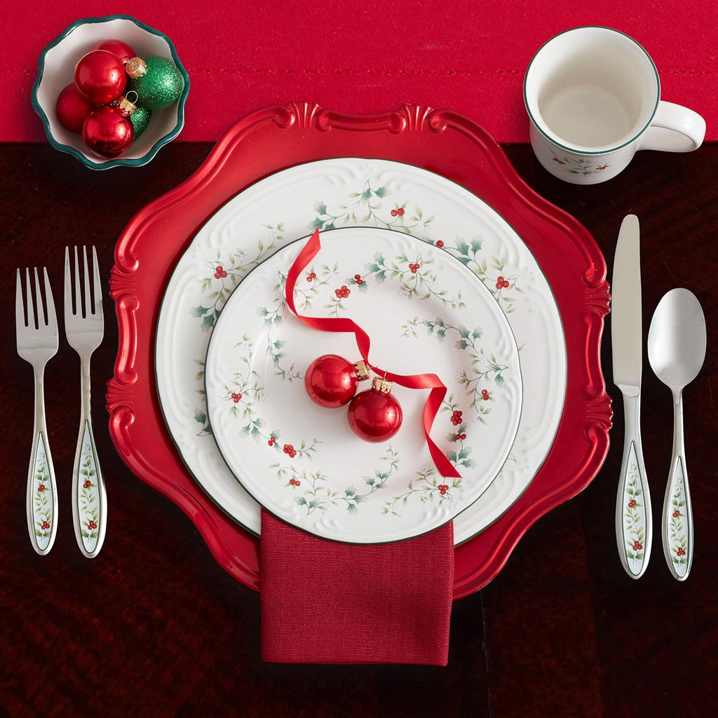Winterberry Piece Dinnerware Set, Service for 4