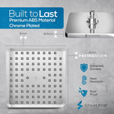 Shower Head - High Pressure Rain - Premium Quality Luxury Design