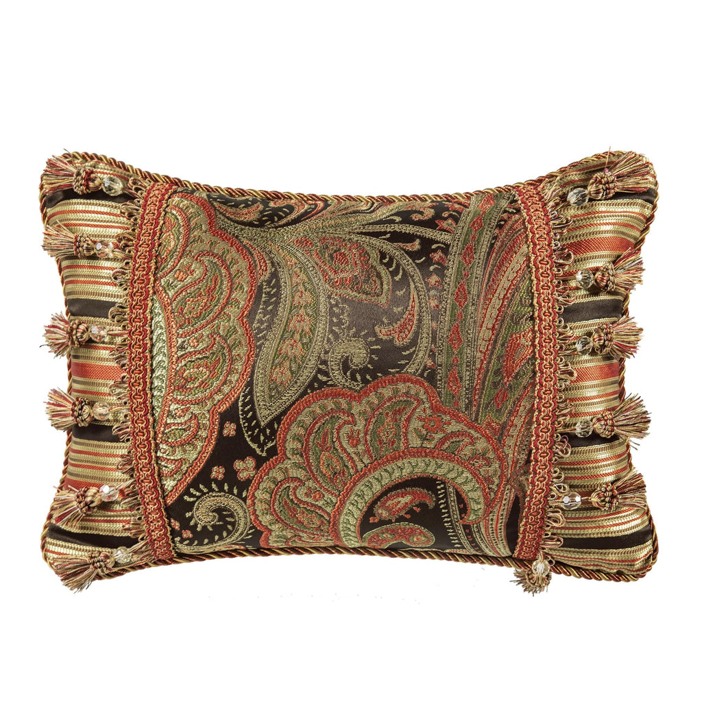 9-Piece Jacquard Comforter Set, Classic Paisley Design