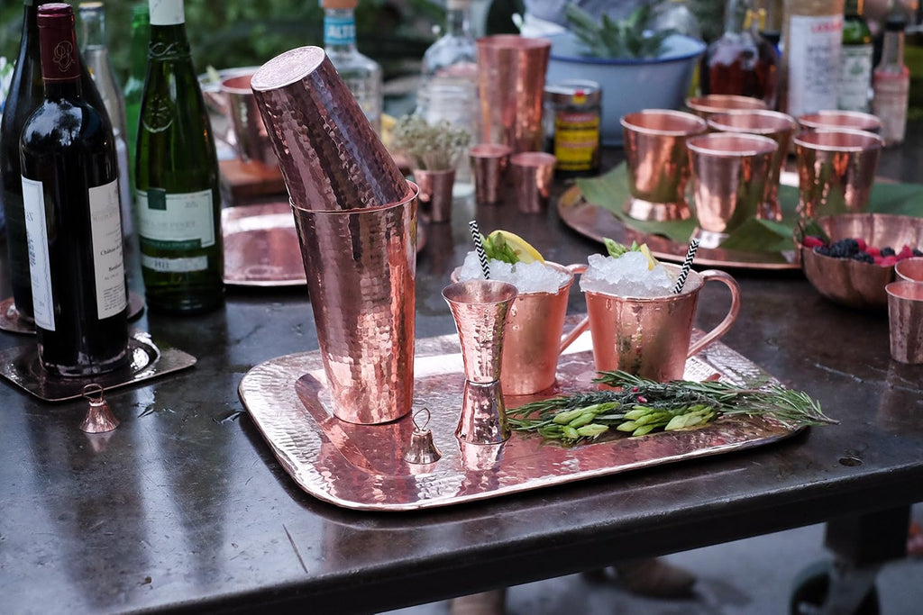 Boston Cocktail Shaker Set | Hand Hammered | 16, 25 oz - Set of 2