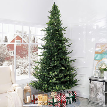 Nordic Pre-Lit Christmas Tree, 1,100 Warm Lights
