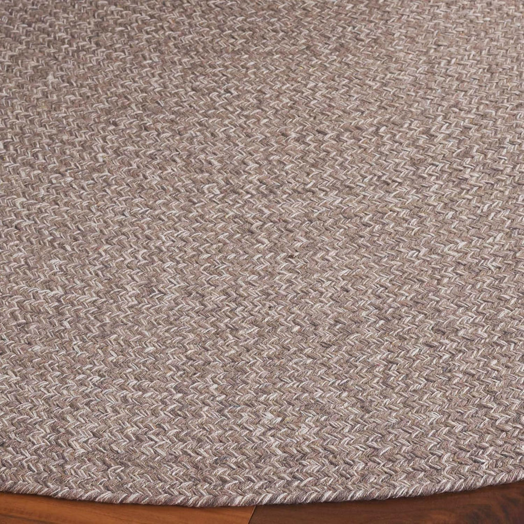 Braided Cotton Oval Rug, Farmhouse Ivory & Beige BRD256B