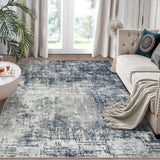 5x7 Area Rugs for Living Room Rug Washable: Modern Rug for Dining Room Bedroom Carpet Non Slip Low Pile 5 by 7 Indoor
