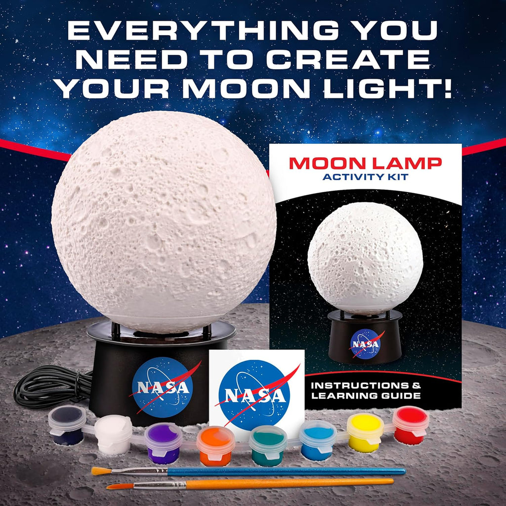 Paint Your Own Moon Lamp with 7 Color Changing Modes for Kids