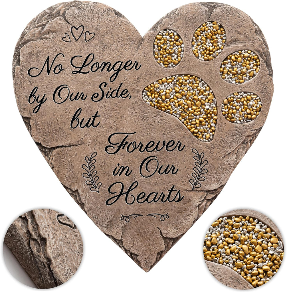 Dog Memorial Gifts for Loss of Dog Sympathy Gift - Rainbow Bridge Dog Memorial Stone for Remembrance Dog Passing Away