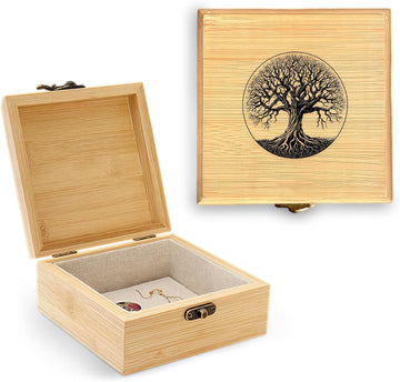 Tree of Life Trinket Keepsake Decorative Jewelry Box, Gifts For Women, Tree hemed Decor Decorations, Home Room Ring