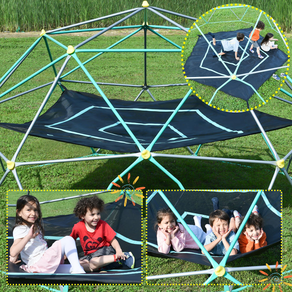 12FT Dome Climber, Outdoor Playground Climbing Dome Jungle Gym