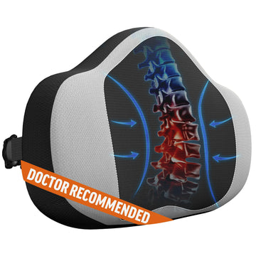 Lower Back Lumbar Support Pillow Chair, Car