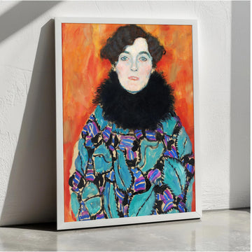 Johanna Staude by Gustav Klimt, Unframed Canvas Poster