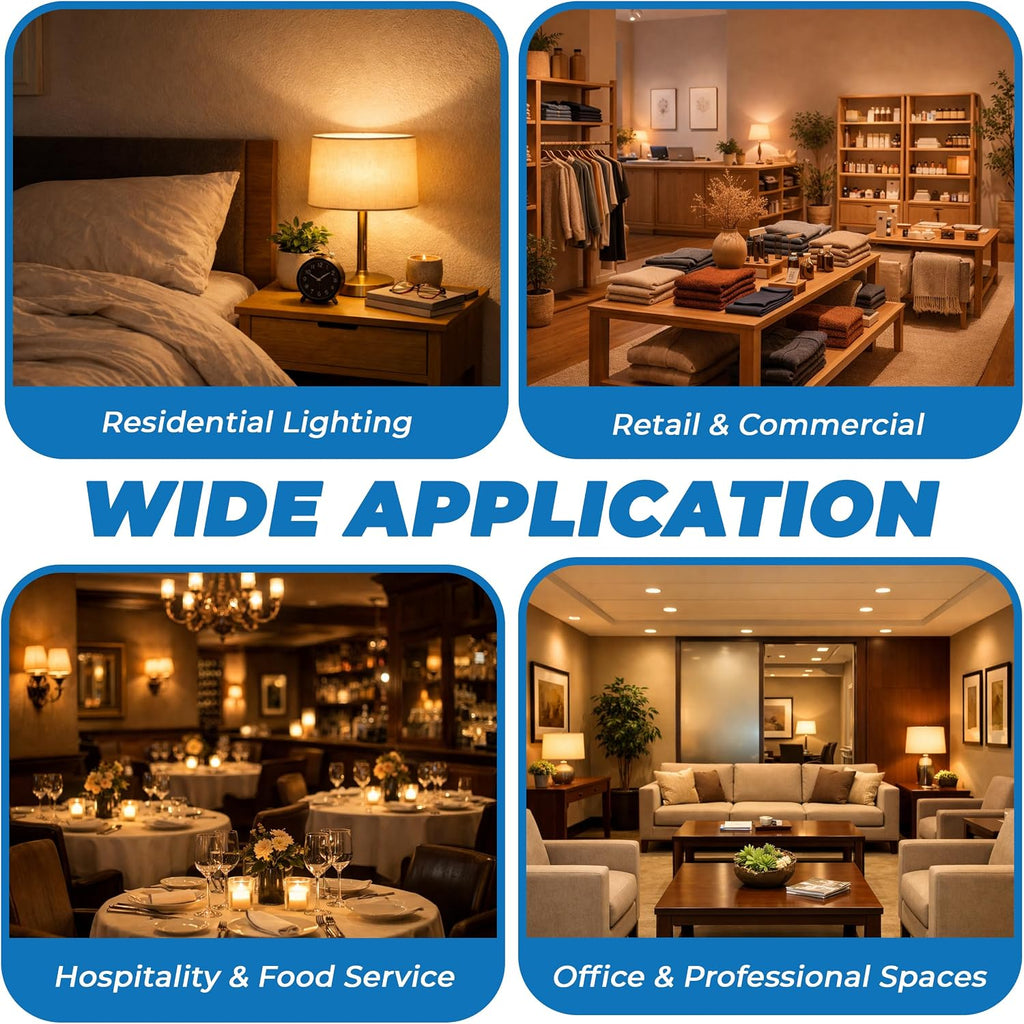 A15 Shatterproof Incandescent Bulbs 40 Watt (8-Pack) 40W Appliance Light Bulbs, E26 Medium Base, Frosted, Shatter