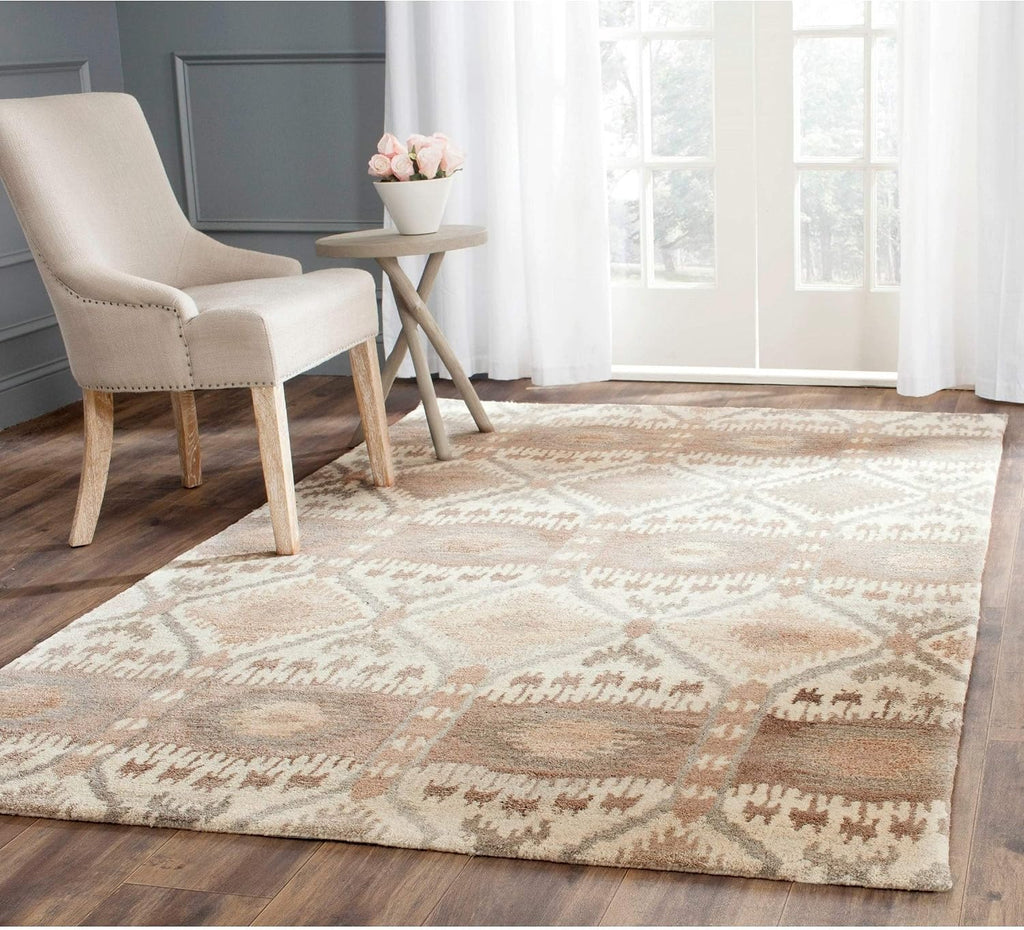 Wyndham Area Rug - 10' x 14', Natural & Multi, Handmade Modern Wool