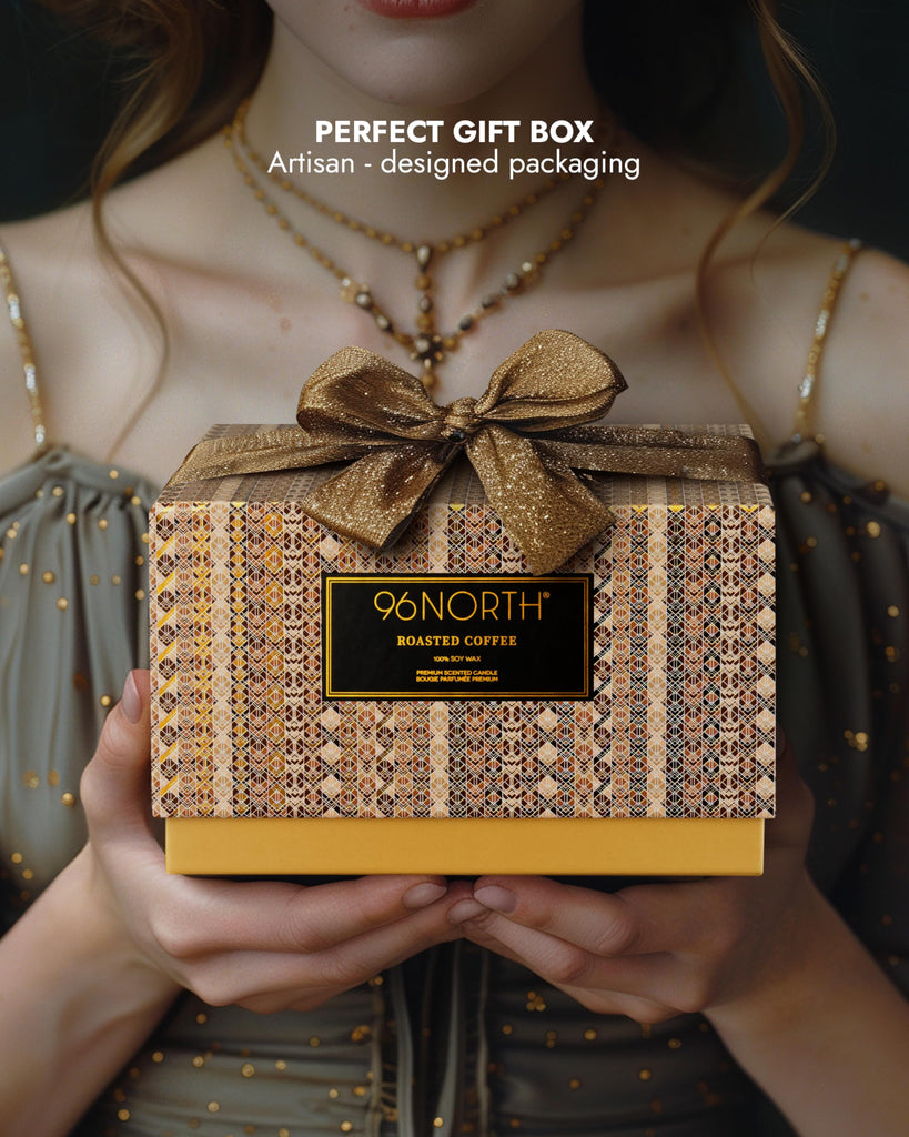 Luxury Coffee Soy Candle | Large 3 Wick Jar Candle | Up to 40 Hours Burning Time | 100% Natural Soy Wax