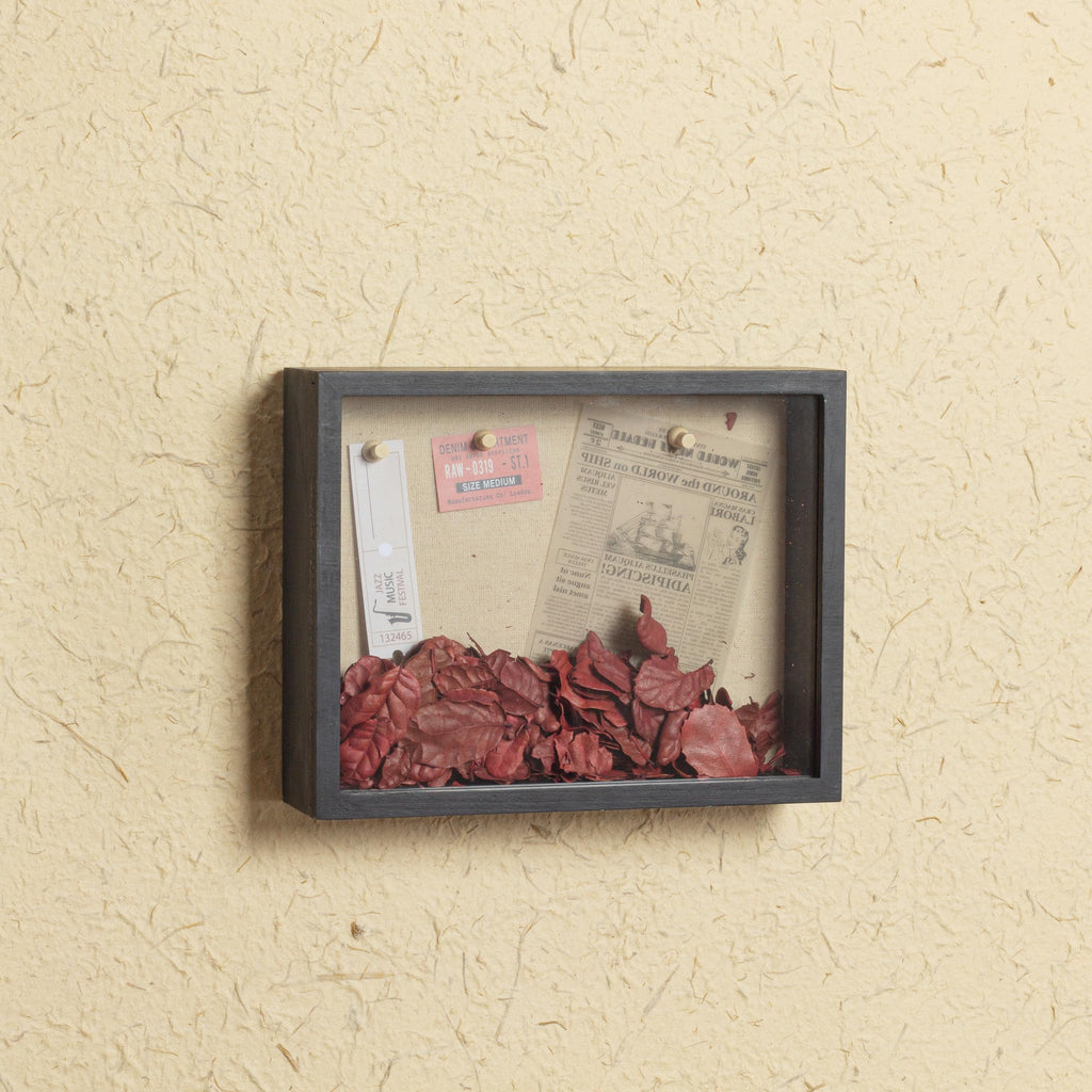 Shadow Box Frame 8x10 Shadow Box Display Case with Linen Back of Awards Memorabilia Flower, Pictures
