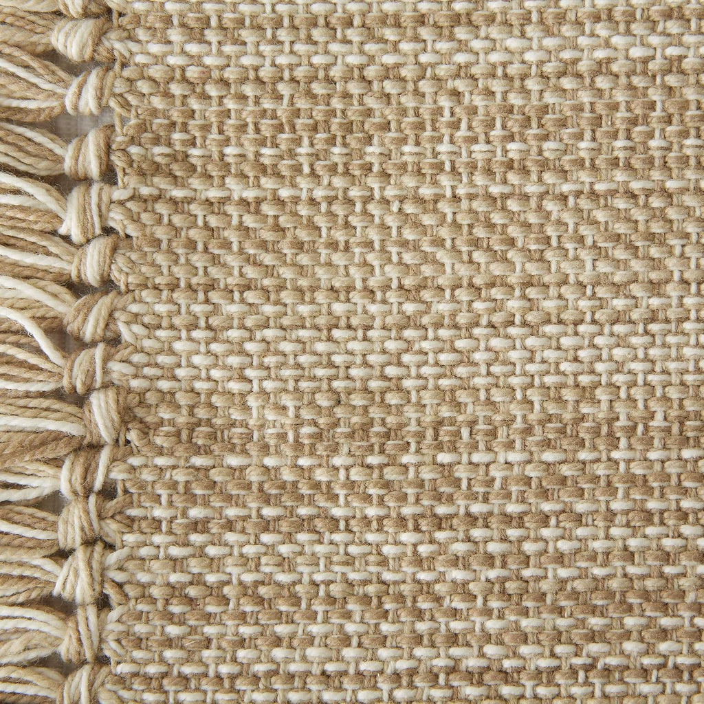 Variegated Tabletop Collection, Placemat Set3x19, Taupe, 6 Piece
