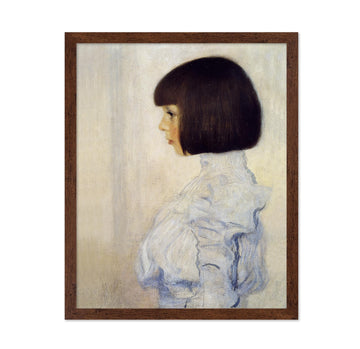Master Vintage Gustav Klimt Poster - Portrait of Helene Klimt Print - Victorian Art - Portrait Art - Classic Painting