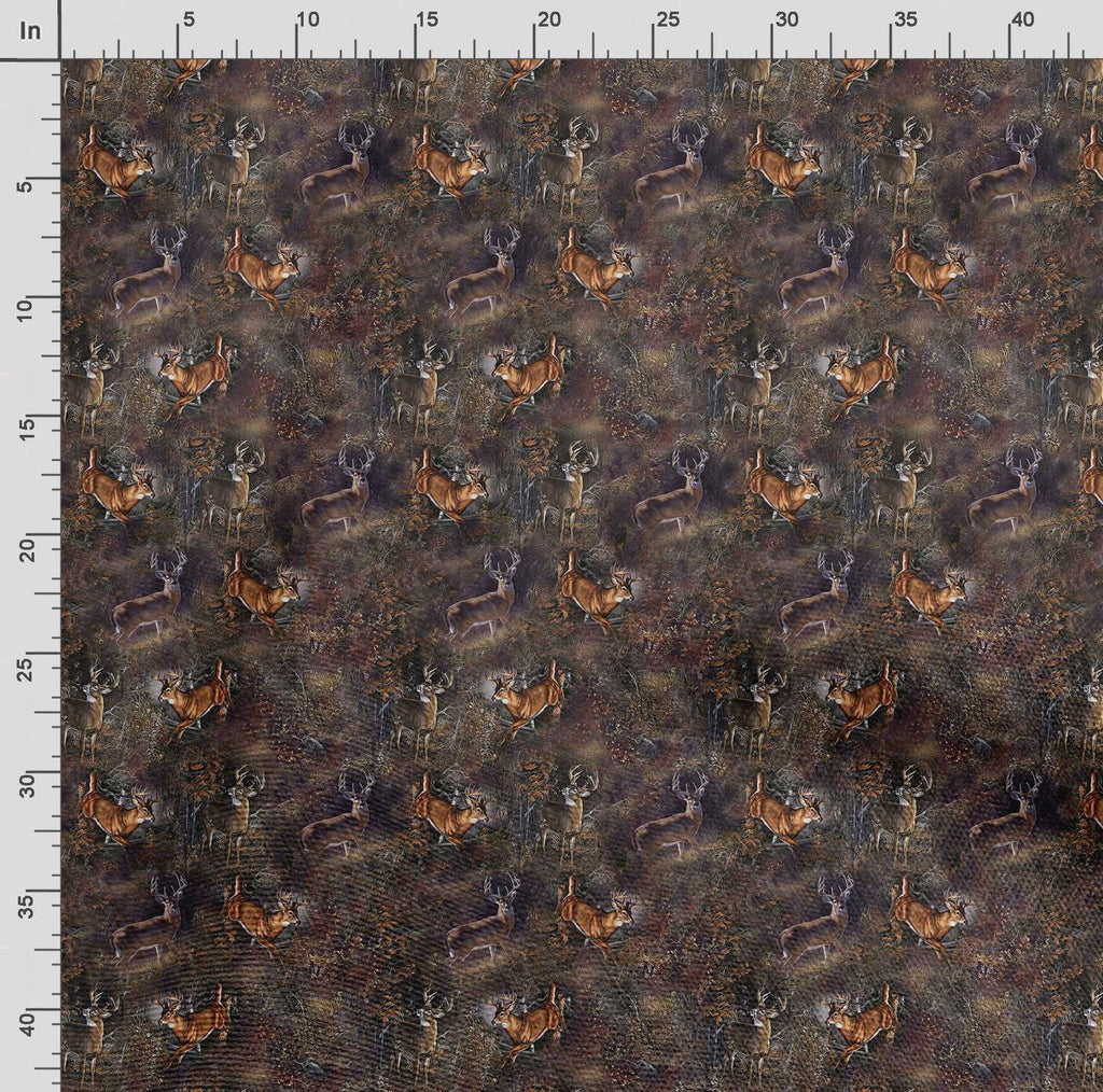 Cotton Jersey Knit Material - Animal Pattern- Brown - 58" Wide Printed Stretch Fabric by The Yard for Summer