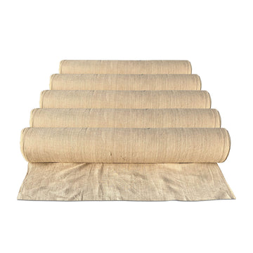 Burlap Fabric Roll | 40 Inch by 300 ft | Great for Garden, Yard, Wedding, Craft, Decorating Tables | Constructed from